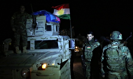 Peshmerga fighters