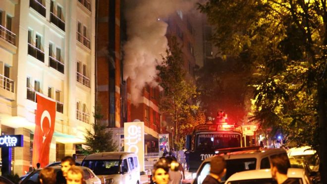 Attack on the HDP offices in Ankara, September 2015