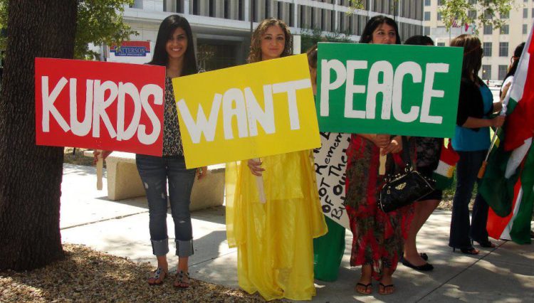 Kurds want peace