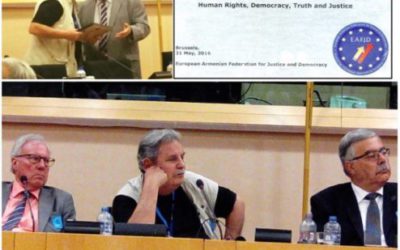 Info-Türk editor Doğan Özgüden was honored by EAFJD