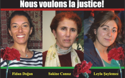 Sê kulîlkên azadîyê; Sara Sakîne, Rojbîn Fîdan, Leyla Ronahî û Terora Dewleta Tirk Li Paris ê