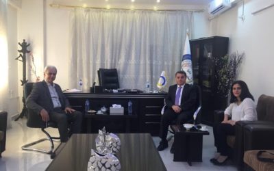 Het Koerdisch Instituut regelt een samenwerking tussen de Belgische delegatie en Koerdische autoriteiten in Noordoost Syrië
