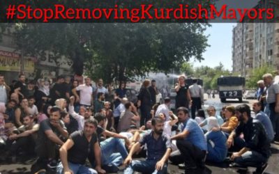 24 augustus, Amsterdam: manifestatie tegen het ontslag van burgemeesters in Turkije (Bron: Doorbraak.eu)