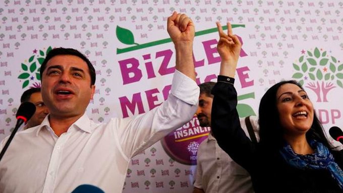 November 4th, 2021: 5 years of imprisonment for HDP co-chairs Yüksekdag and Demirtas