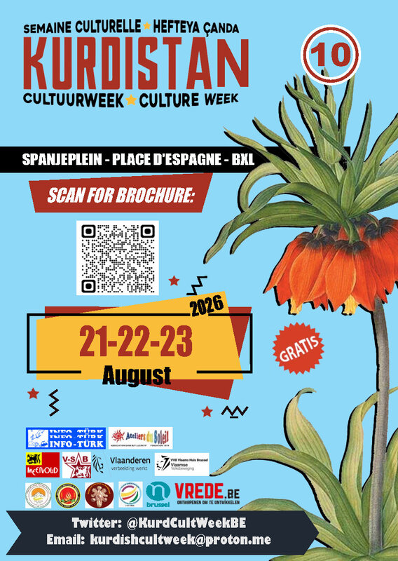 BRUSSEL VERWELKOMT DE 10E KOERDISCHE CULTUURWEEK